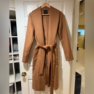 Dynamite Camel Wrap Jacket